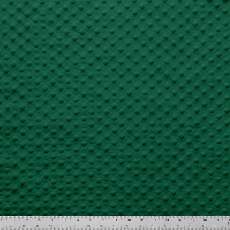 Minky Dot - Emerald Green