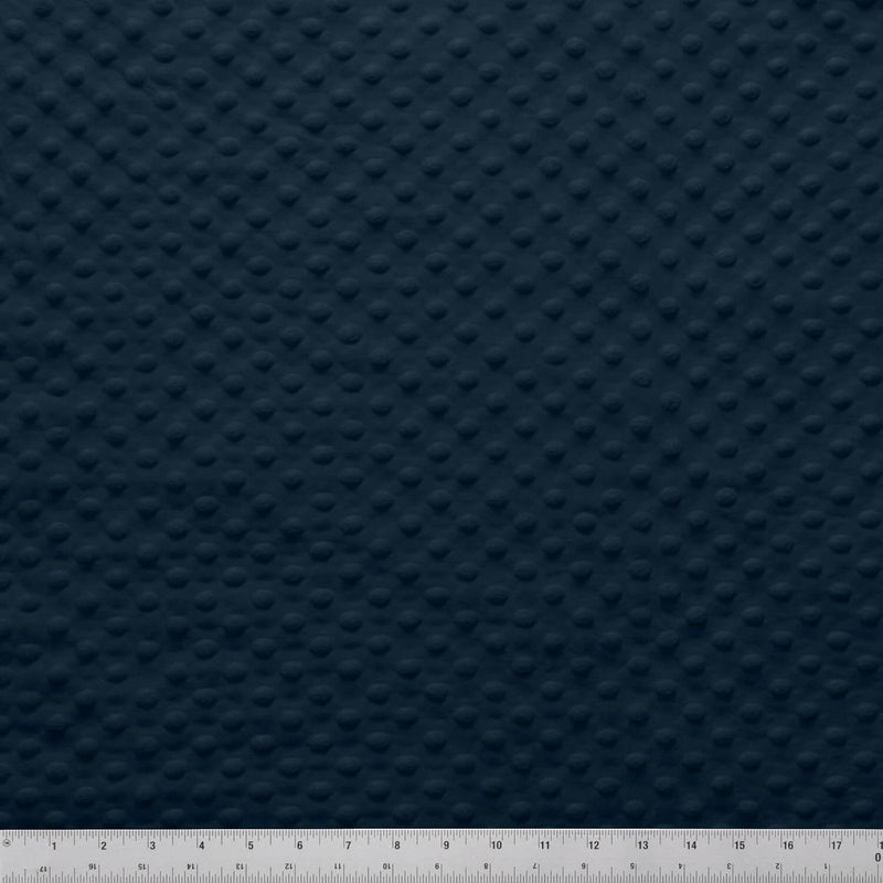 Minky Dot - Navy