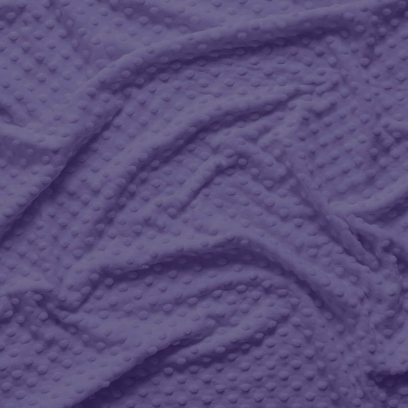Minky Dot - Purple