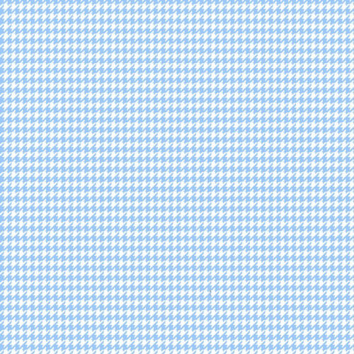 Comfy Flannel - Houndstooth - Blue