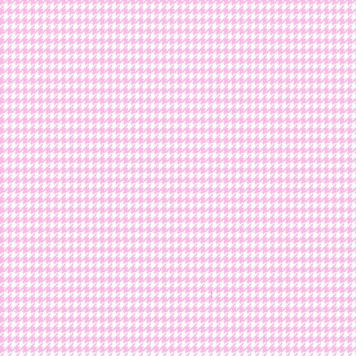 Comfy Flannel - Houndstooth - Pink