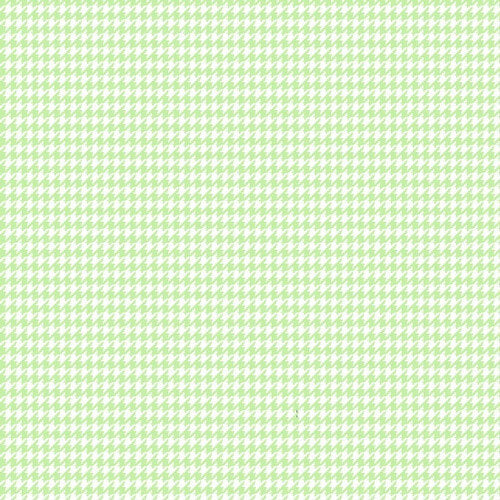 Comfy Flannel - Houndstooth - Green