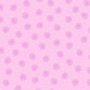Comfy Flannel - Swirl Dot - Pink