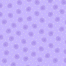 Comfy Flannel - Swirl Dot - Purple