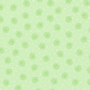 Comfy Flannel - Swirl Dot - Mint Green