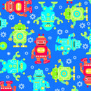 Comfy Flannel - Robots