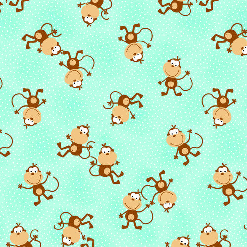 Comfy Flannel - Monkeys
