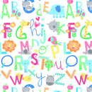 Comfy Flannel - Alphabet & Animals