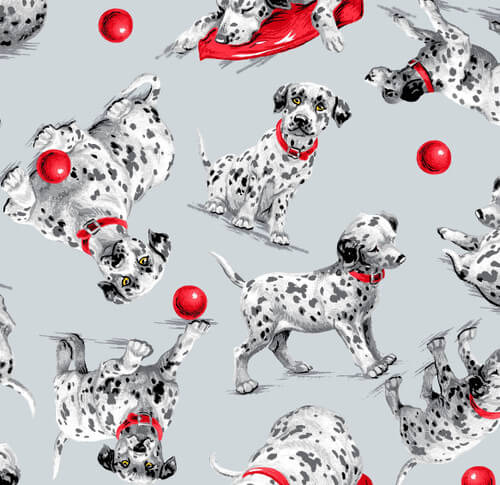 Comfy Flannel - Dalmatians