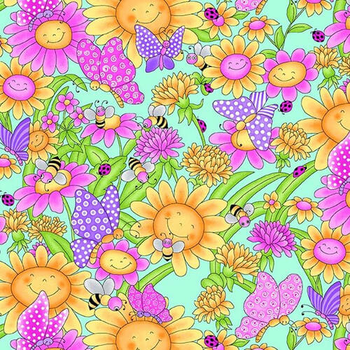 Comfy Flannel - Garden