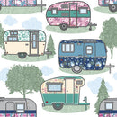 Comfy Flannel - Retro Campers