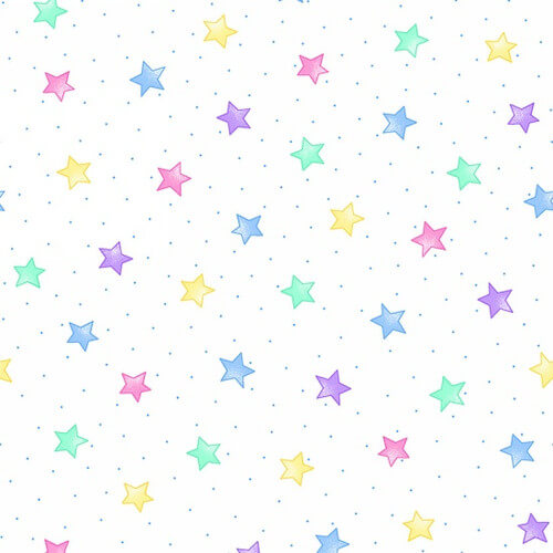 Comfy Flannel - Pastel Stars