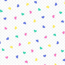 Comfy Flannel - Pastel Hearts