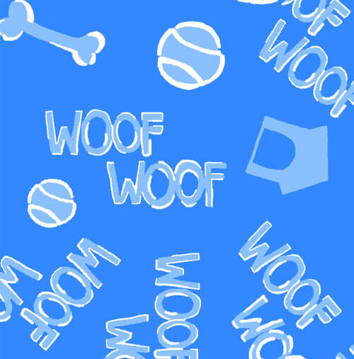 Comfy Flannel - Dog Motifs