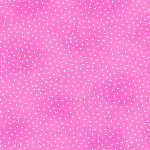 Comfy Flannel - Dots - Pink