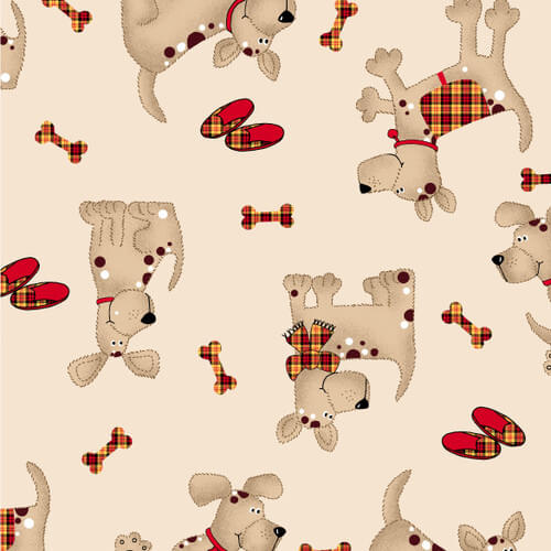 Comfy Flannel - Adorable Puppies