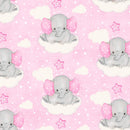 Comfy Flannel - Elephant on a Cloud