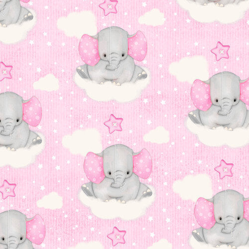 Comfy Flannel - Elephant on a Cloud