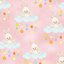 Comfy Flannel - Bunny on a Cloud