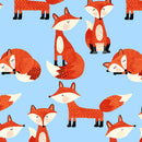 Comfy Flannel - Tossed Foxes