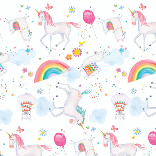 Comfy Flannel - Unicorn Party