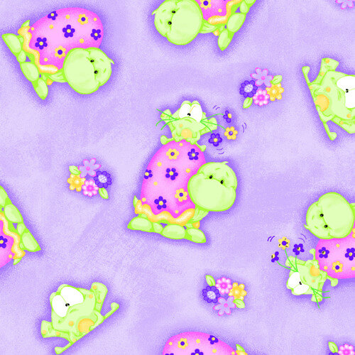 Comfy Flannel - Turtle & Frog