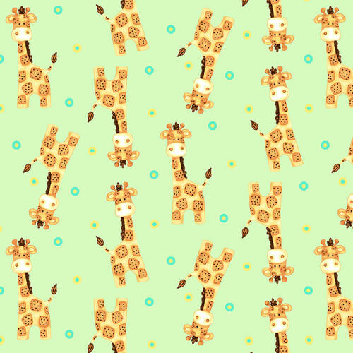 Comfy Flannel - Standing Giraffes
