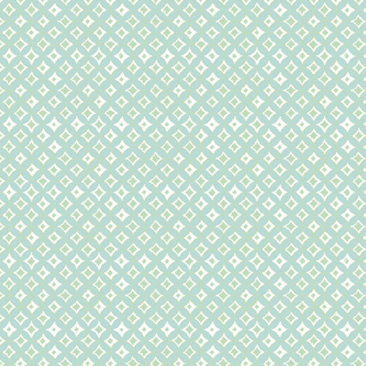 A Heart Led Life - Tonal Diamonds - Light Turquoise