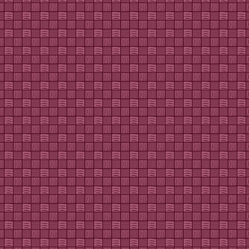 Camellia - Basket Weave Tonal - Dark Pink