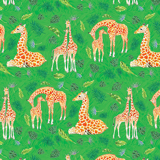 Starlight Safari - Safari Giraffe - Kelly Green