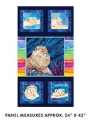 Starlight Safari - Star Lion Panel