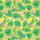 Starlight Safari - Scattered Leaves - Lime