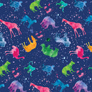 Starlight Safari - Safari Confetti - Navy