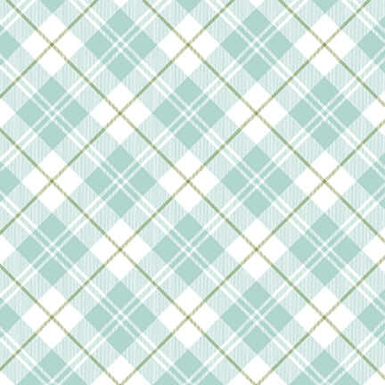 Young of the Year - Plaid - Powder Blue