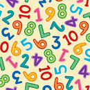 Zoo Crew - Tossed Numbers - Butter Yellow