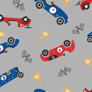 Comfy Flannel - Racecars