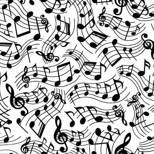 Comfy Flannel - Music Notes