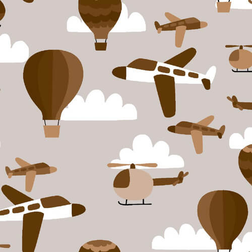 Comfy Flannel - Airplanes