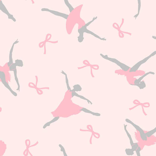 Comfy Flannel - Ballerinas & Bows