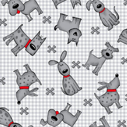 Comfy Flannel - Dogs & Bones