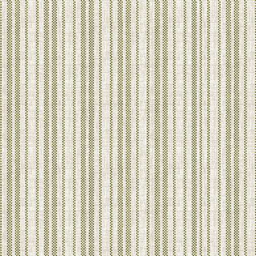 English Autumn - Stripe - Natural/Green