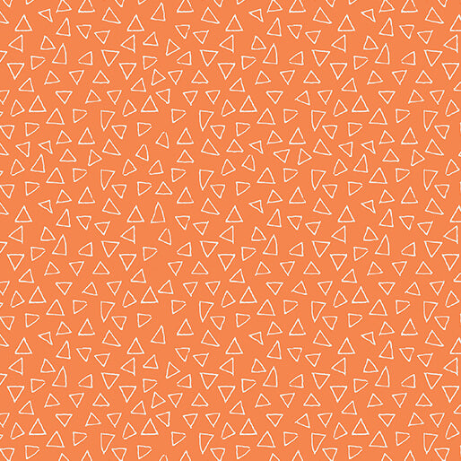 Safari Fun - Floating Triangles - Orange