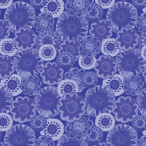 Sunshine Cats - Happy Flowers - Dark Peri