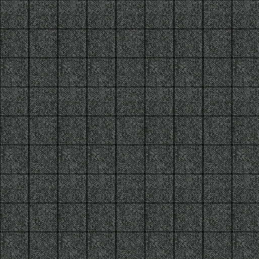 Winter Forest - Tweed Window Pane - Charcoal
