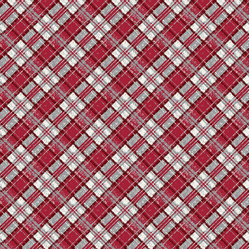 Woodland Magic - Magic Tartan - Red