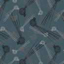 Rise with the Sun - Windmills - Dark Teal