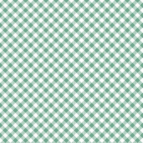 Chelsea's Checks - Small Bias Check - Green/White