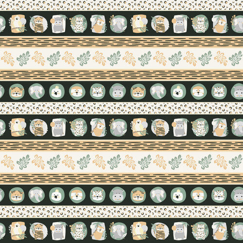 Into the Jungle - Border Stripe