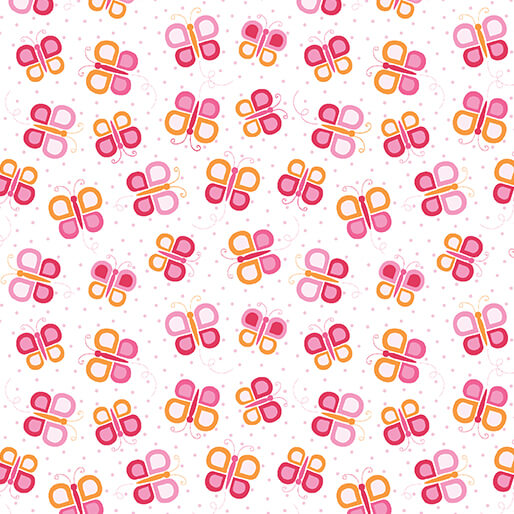 Daisy Up - Butterfly Swirl - Pink