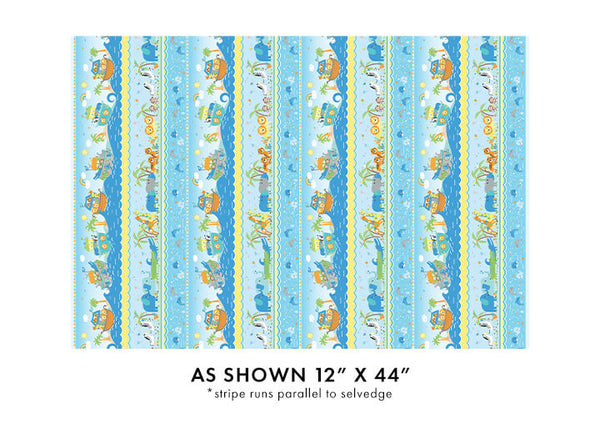 Noah's Journey - Border Stripe (12"x44")